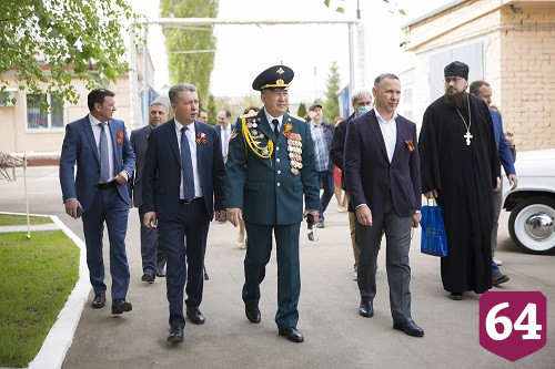 Интернат в Энгельсе отметил День Победы 