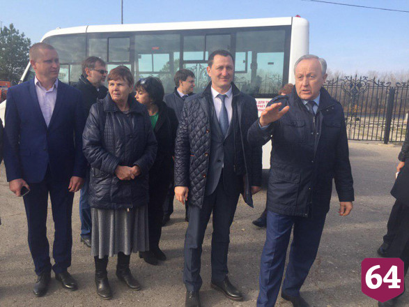 В Марксе по поручению губернатора благоустраивают пристань