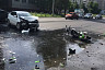 В аварии на Крымской пострадал мотоциклист