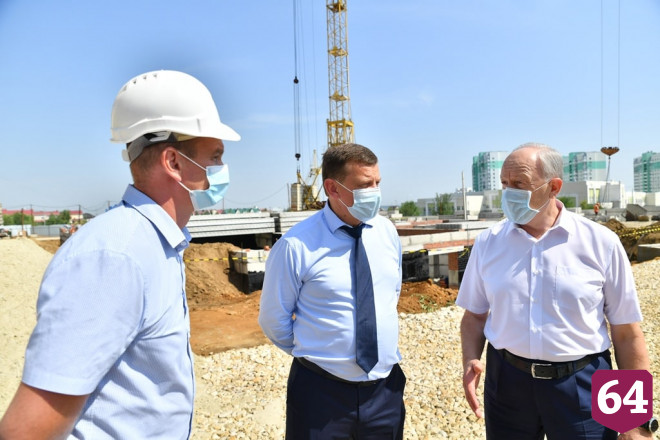 В Саратове у новой поликлиники разобьют парк