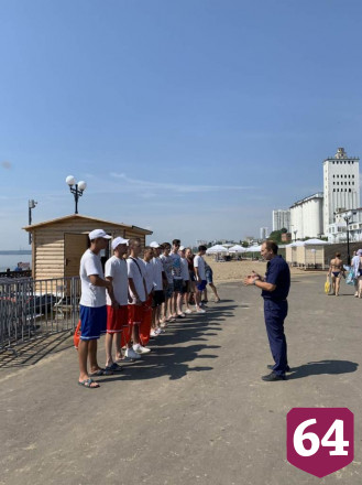 Саратовцев оштрафовали за купание на диких пляжах 