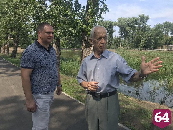 Под Саратовом жители зарыбили пруд и благоустроили берега