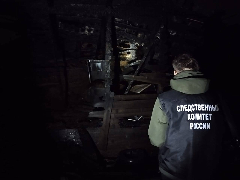 Ночью под Саратовом на пожаре погиб вахтовик