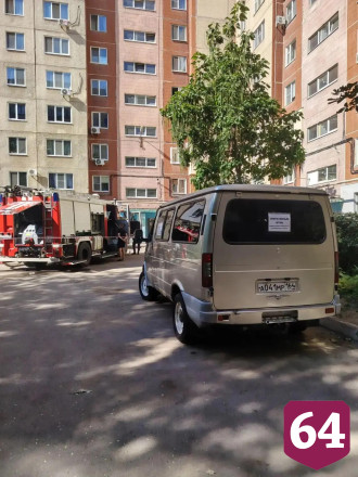 Развернут штаб у поврежденного БПЛА дома в Энгельсе