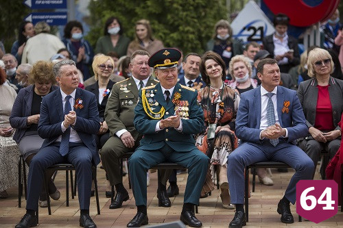 Интернат в Энгельсе отметил День Победы 