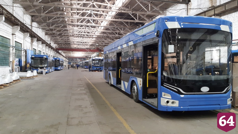 Коронавирус не остановил производство троллейбусов для Санкт-Петербурга