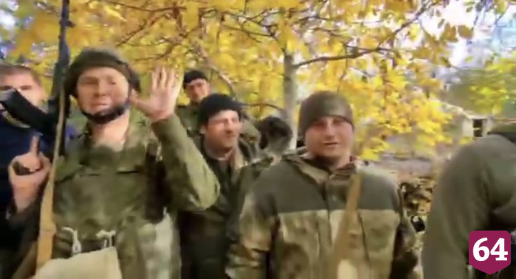 Саратовские мобилизованные записали видеообращение родным с фронта