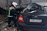 Водитель иномарки протаранил грузовик под Саратовом и погиб