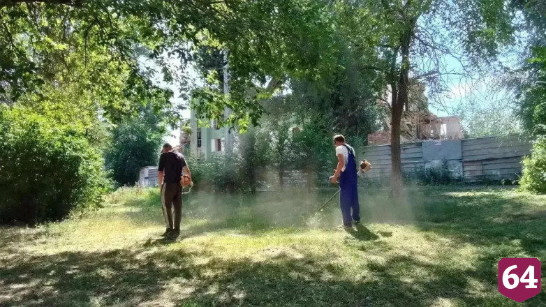 В Энгельсском районе усилили контроль за покосом травы и состоянием дорог у школ