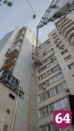 В центре Саратова из-за задымления эвакуировали людей из многоэтажки 