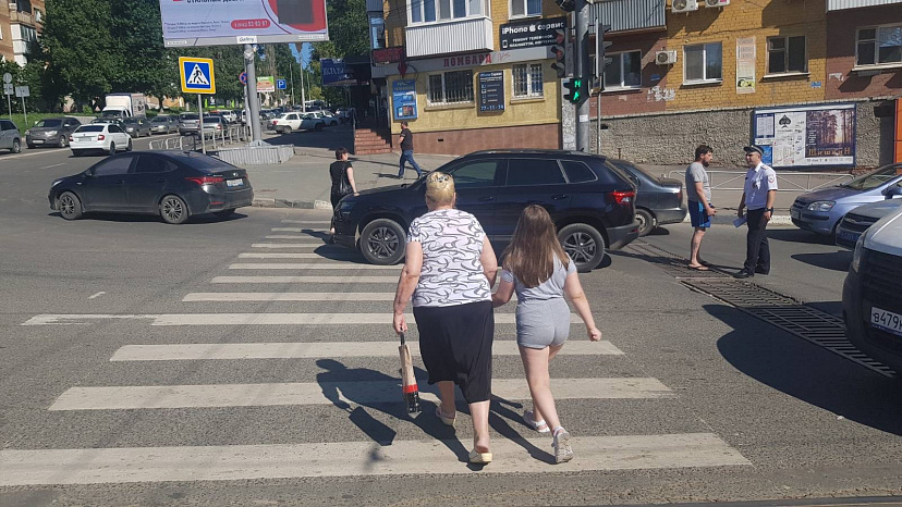 В Саратове иномарка сбила пенсионерку на пешеходном переходе