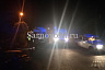 Водитель самостоятельно выбрался из перевернувшейся на крышу иномарки