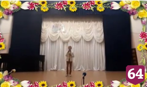 Саратовская школьница записала видео для мамы-медсестры