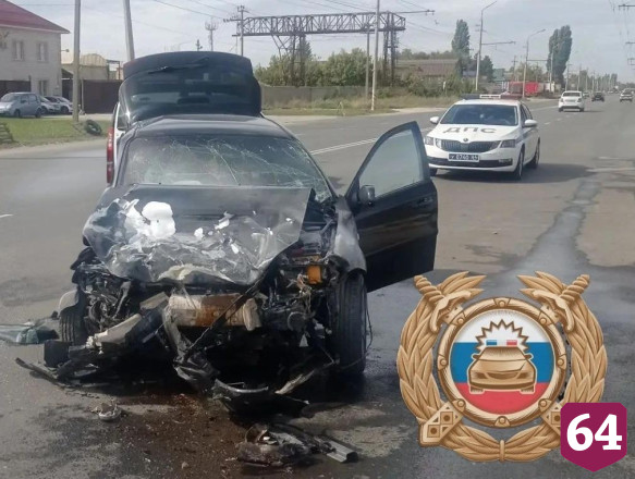 Молодой водитель пострадал в ДТП с Audi в Саратовской области