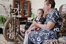 Саратовским детям показали путь от чеса козы к шерстяным носкам 