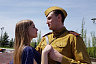 Юные саратовцы запустили флешмоб к «Балу Победы»