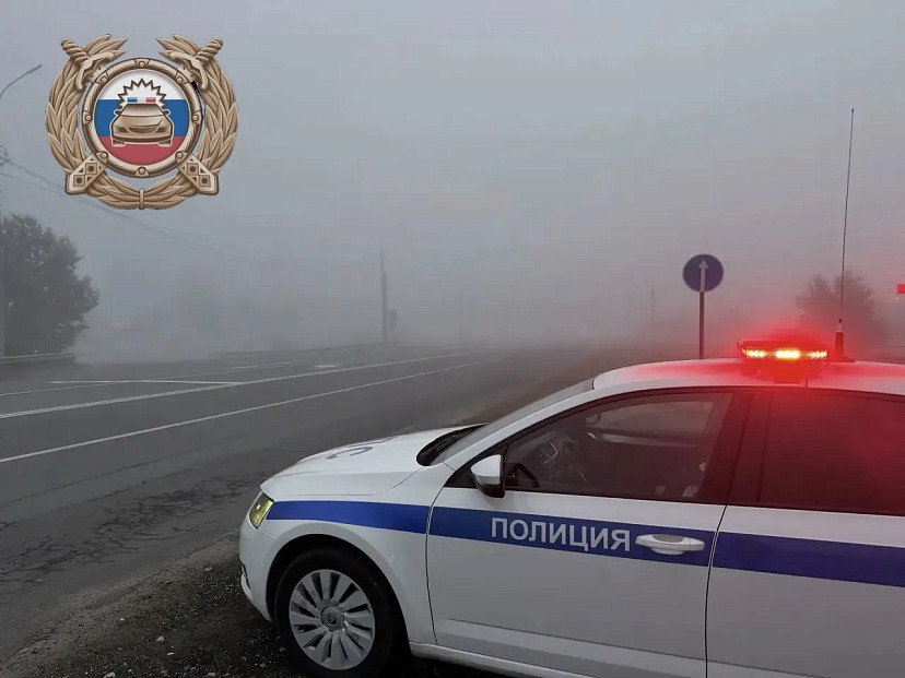 В Саратовской области из-за тумана видимость на дорогах упала до 150 метров 
