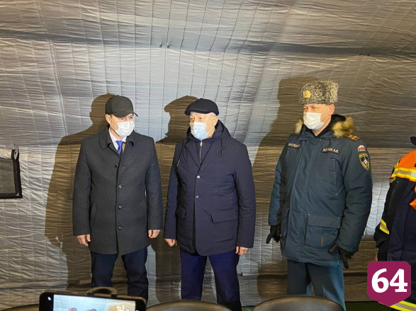 Взрыв льда на реке Медведице показали в онлайне 