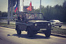 Ретромашины в масштабной колонне автопробега восхитили жителей 