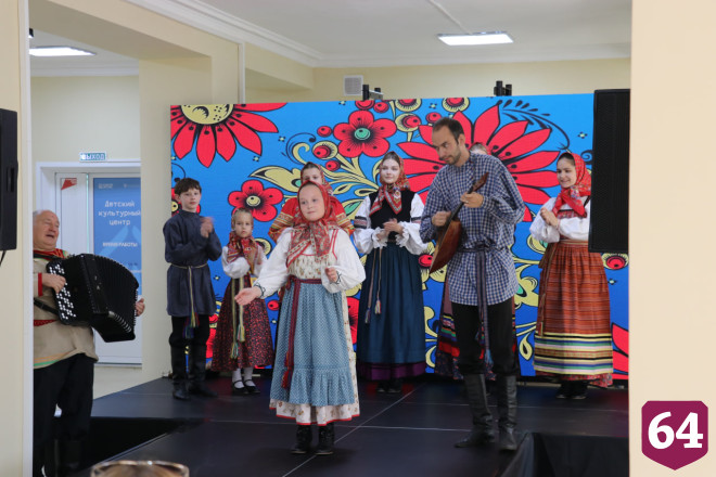 В Саратове открыли детский центр народной культуры