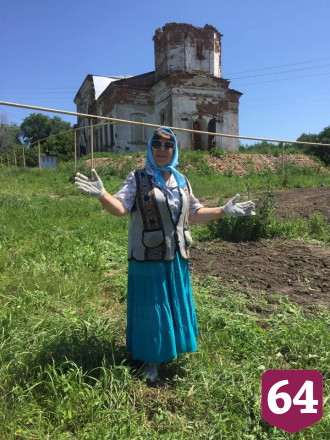 На президентский грант Лох обретет парк перед старинным храмом