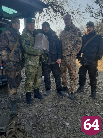 Саратовцы доставили гуманитарную помощь в школу Мариуполя