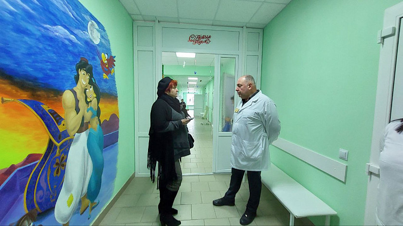 Жители отметили преображение саратовской поликлиники 
