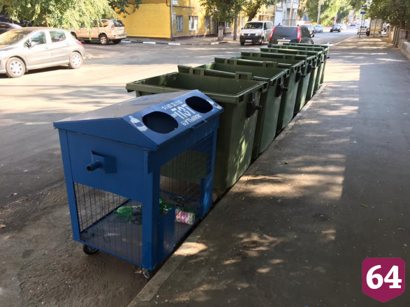 В Саратове установили 214 новых контейнеров для мусора