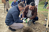 На Аллее Героев в честь погибших в спецоперации бойцов высадили тополя 