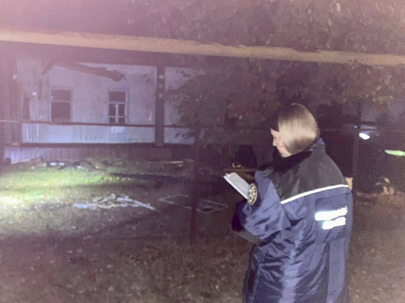 Два человека погибли на пожаре под Саратовом 