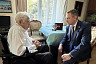 Максим Леонов навестил 103-летнего стрелка Великой Отечественной войны