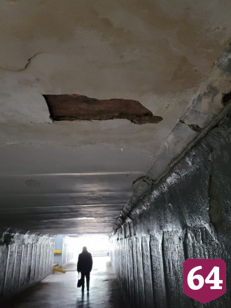 Жители Саратова пожаловались на состояние подземных переходов