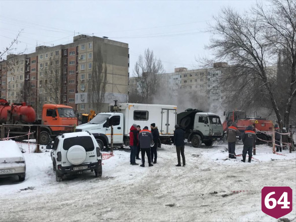 В Саратове из-за аварии на теплотрассе открыли пункт обогрева