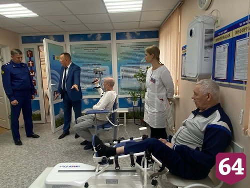 Прокурор Саратовской области Сергей Филипенко посетил Энгельсский дом-интернат