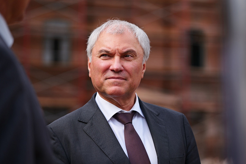 Вячеслав Володин получил высокую степень доверия на уровне России 