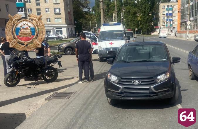 В Саратовской области покалечились два мотоциклиста