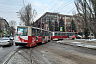 В центре Саратова обрыв проводов остановил электротранспорт 