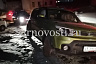 В Саратове водитель заехала на бордюр и опрокинула иномарку