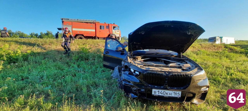 Два человека травмировались в ДТП под Саратовом