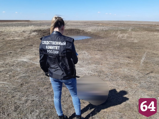 Под Саратовом в поле нашли мертвую женщину