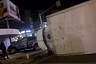Ночью после ДТП у Сенного рынка перевернулся грузовик