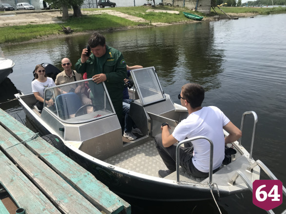 Беспилотник помог потушить крупный пожар на острове под Саратовом