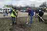 В Саратове губернатор посадил березы на Кумысной поляне