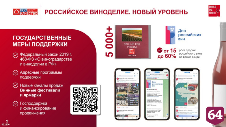 Саратовскую область внесли в «Винный гид России»  