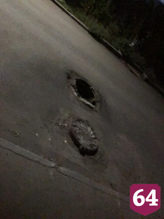 Дорогу в Саратове сравнили с минным полем 