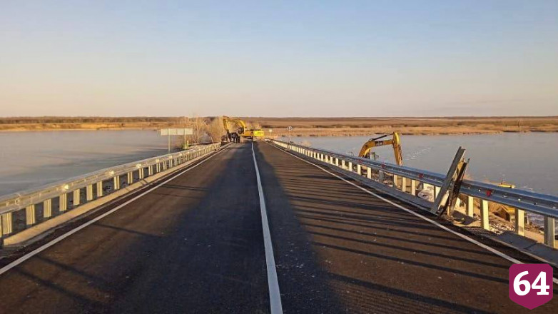 В Саратовской области открыли движение по новому мосту