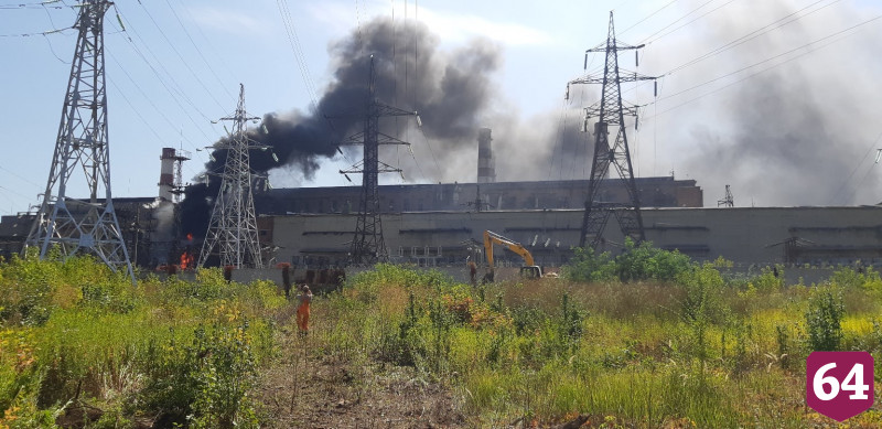 Пожар на саратовской ТЭЦ-2 полностью ликвидирован