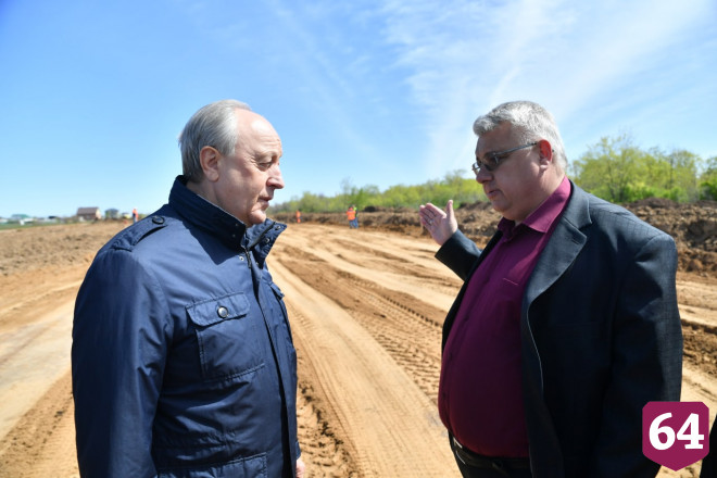 Объездную дорогу в Энгельсе построят к осени 