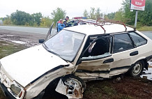 Мужчина и женщина покалечились в ДТП под Саратовом