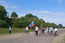 Саратовцы веломарафоном встречают День флага России